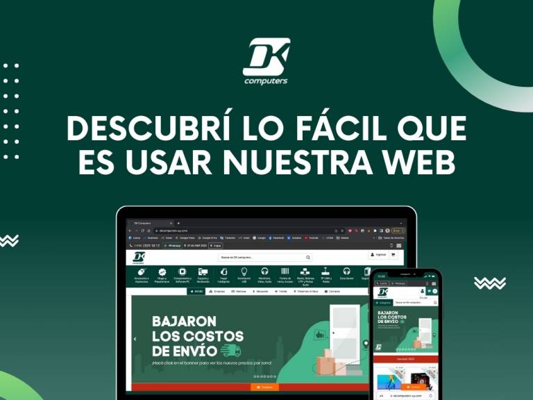 Descubr lo fcil que es usar nuestra web!