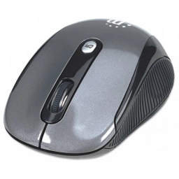 Mouse Inal�mbrico Optico Mini Negro MANHATTAN