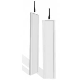 Panel LED Rectangular de Encastre 10W Para Montaje o Linga 30 x 12 Cm - Luz Clida