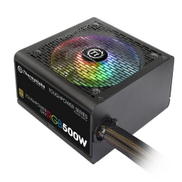Fuente Thermaltake GX1 RGB 500W Reales 80 Plus Gold