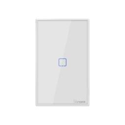 Interruptor Inteligente Sonoff T2US1C-TX tctil de pared  1 Pulsador WiFi y RF