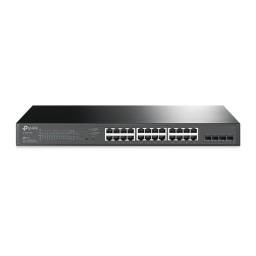 Switch TP-LINK TL-SG2428P | 24 Puertos Gigabit POE+ at/af, 4 SFP