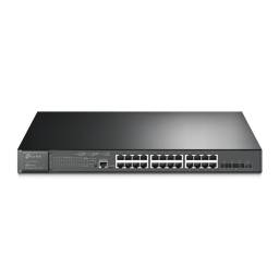 Switch TP-Link TL-SG3428XMP 24 Puertos Gigabit POE+ 4  SFP 10Gbps - Rackeable - Administrable L2 JetStream
