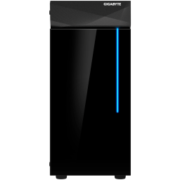 Gabinete Gamer GigaByte C200 Lateral Transparente RGB Frontal  Mid Tower 