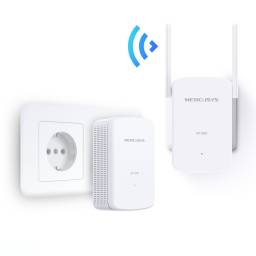 Adaptadores de Red a Corriente WiFi Gigabit AV1000 Mercusys MP510 KIT Powerline Gigabit  ( KIT 2 Unidades)