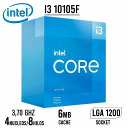 Procesador INTEL Core I3 10105F S.1200 - BOX