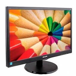 Monitor Philips 23.6" LED SmartControl Lite 243V5LHSB/55  - Nuevo