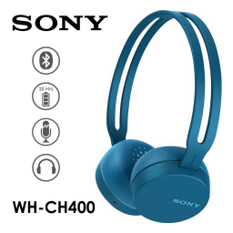 Auricular Sony con micrófono WH-CH400 Inalámbrico 