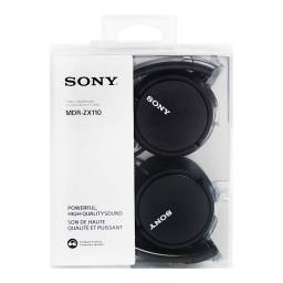 Auricular Sony MDR-ZX110 Color Negro