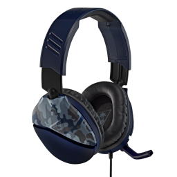Auricular Turtle Beach con micrfono EarForce Recon 70P Gamer Azul Camuflado