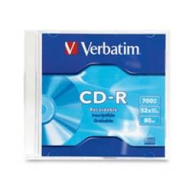 CD Virgen Verbatim CD-R 94776 - Individuales en caja slim