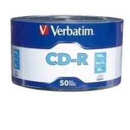 CD Virgen Verbatim CD-R 97488 - Bulk 50 unidades.