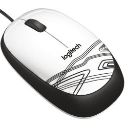 Mouse Logitech M105 USB Color Blanco