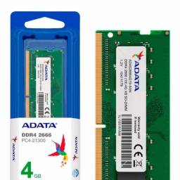 Memoria Ram ADATA 4Gb DDR4 2666 para Notebook - Nueva
