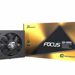 Fuente Seasonic Focus GX-850 850W Reales - 80 Plus Gold- Modular 