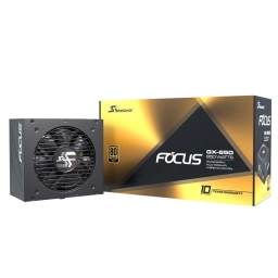 Fuente Seasonic Focus GX-850 850W Reales - 80 Plus Gold- Modular 