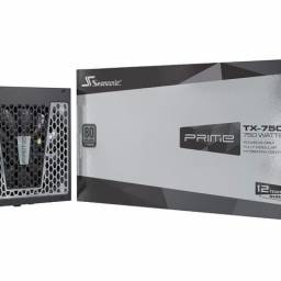 Fuente de poder Seasonic Prime TX-750 Titanium 750W Reales - 80 Plus Titanium- Modular