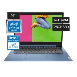 Notebook Lenovo Ideapad 1 14IGL05 Pentium Silver N5030 1.1GHz (4Gb/240SSD) 14"  - Factory Ref.