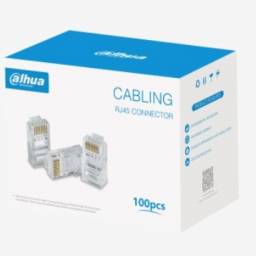 Fichas RJ45 Dahua x 100 Unidades Cat 6