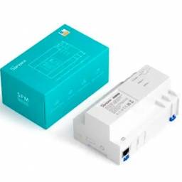 Medidor de Potencia Sonoff SPM-Main Inteligente  Apilable con Proteccin de Sobre Voltaje