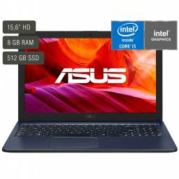 Notebook Asus X543UA Intel Core I5 8250U 1.6 GHz(8Gb/SSD 512Gb/) 15.6" - Nuevo