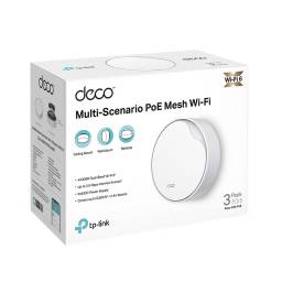 Access Point TP-LINK Deco X50 Interior AX3000 WiFi 6 Dual Band POE (Pack 3 unidades)