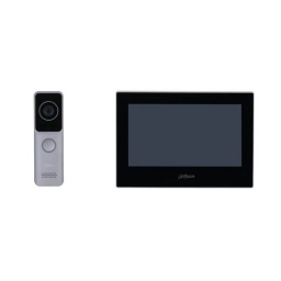 Kit Videoportero Dahua DHI-KTW02 con pantalla de 7" Touch  WiFi + Bobina Dahua CAT5e 305m Interior