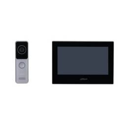 Kit Videoportero Dahua DHI-KTW02 con pantalla de 7" Touch  WiFi + Bobina Dahua CAT5e 305m Exterior 100% Cobre
