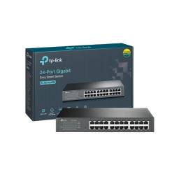 Switch TP-LINK TL-SG1024DE 24 Puertos Gigabit Rackeable Administrable Easy Smart