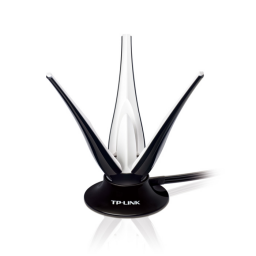 Antena Interior TP-LINK TL-ANT2403N 2.4Ghz 3dBi Omnidireccional. 3 Conectores SMA.