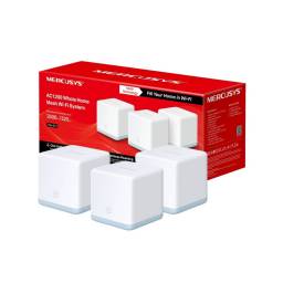 Access Point Mesh Wi-Fi System Mercusys Halo S12 Dualband AC1200 (Pack 3 unidades)