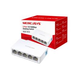 Switch MERCUSYS MS105 | 5 Puertos RJ45 10/100