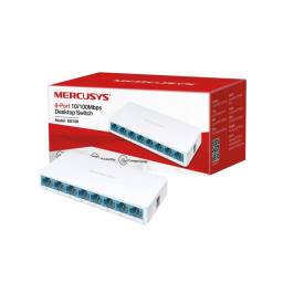 Switch MERCUSYS MS108 | 8 Puertos RJ45 10/100 