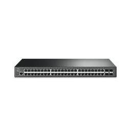 Switch TP-LINK TL-T2600G-52TS (TL-SG3452) 48 Puertos Gigabit 4 Puertos SFP Rackeable Administrable - OMADA