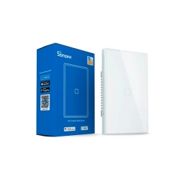Interruptor Inteligente de Pared Sonoff T0US1C-TX | WiFi, T�ctil, 1 Pulsador