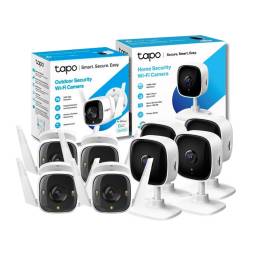 KIT 9  -  4 Cmaras TAPO C310  + 4 Cmaras TAPO C100
