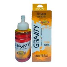 Botella de Tinta Universal Gravity | 100 ml, Amarillo