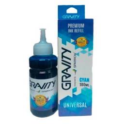 Botella de Tinta Universal Gravity | 100 ml, Cyan