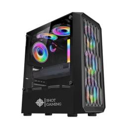 Gabinete Gamer Shot Gaming Pro Series SHOT-SUP-8322 | Cristal Templado 