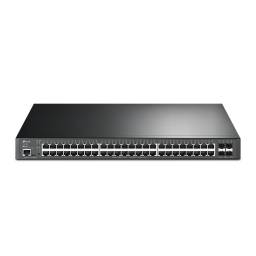 Switch TP-LINK TL-SG3452XP | 48 Puertos Gigabit POE+ at/af, 4 SFP 10Gb