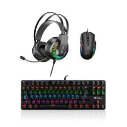 Combo Teclado 919 + Mouse M850 + Auriculares GT68 | Shot Gaming Pro Series