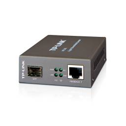 Convertidor de medios TP-LINK MC220L | Gigabit SFP, Gigabit Ethernet