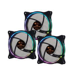 Fan LED RGB Shot Gaming Pro Series (Pack x3)