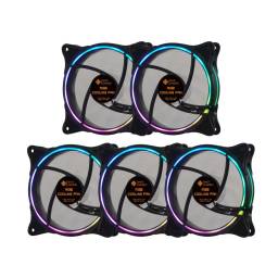 Fan LED RGB Shot Gaming Pro Series (Pack x5)