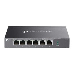 Switch Omada DS106P | 6 puertos 10/100 Mbps, PoE+ 4 Puertos 