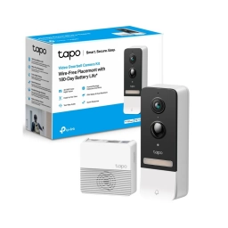 Timbre Inteligente con V�deo y Bater�a TP Link Tapo D230S1