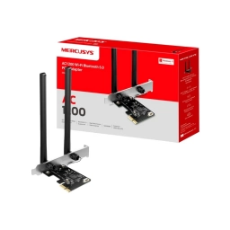 Adaptador Inal�mbrico USB MERCUSYS MA30E | AC1200, PCIe Bluetooth 5.0 Wi-Fi