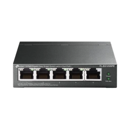 Switch TP-LINK TL-SG105MPE | 5 puertos Gigabit (4 Puertos PoE+) 