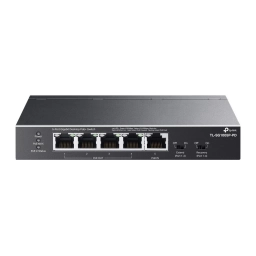Switch TP-LINK TL-SG1005P-PD | 5 Puertos Gigabit (1 Puerto PoE++, 4 Puertos PoE+)