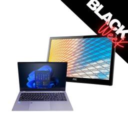 Combo: Notebook Toshiba KiraBook 15 + Monitor Portable AOC de Regalo!